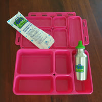 Go Green Lunchbox Large (Pink/Green/Purple/Blue)