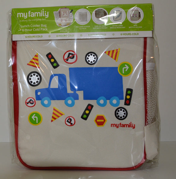 My Family- Lunch bag by Fridge to Go - truck
