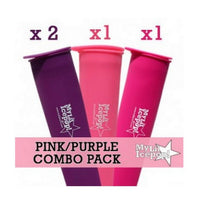 Icy Pop Molds Pink/Purple - Love My Lunchbox